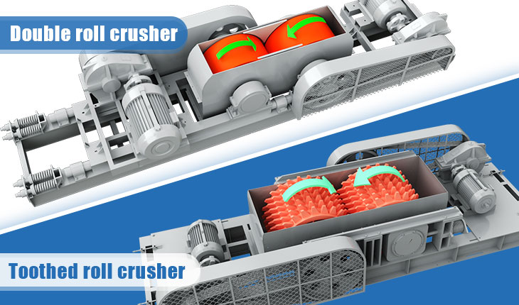 Double Toothed Roll Crusher